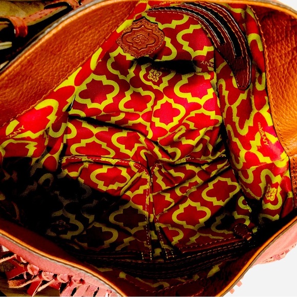 🌺 orYANY Bags- orYANY Fringe Shoulder Bag- maroon- 🌺 - Picture 8 of 15